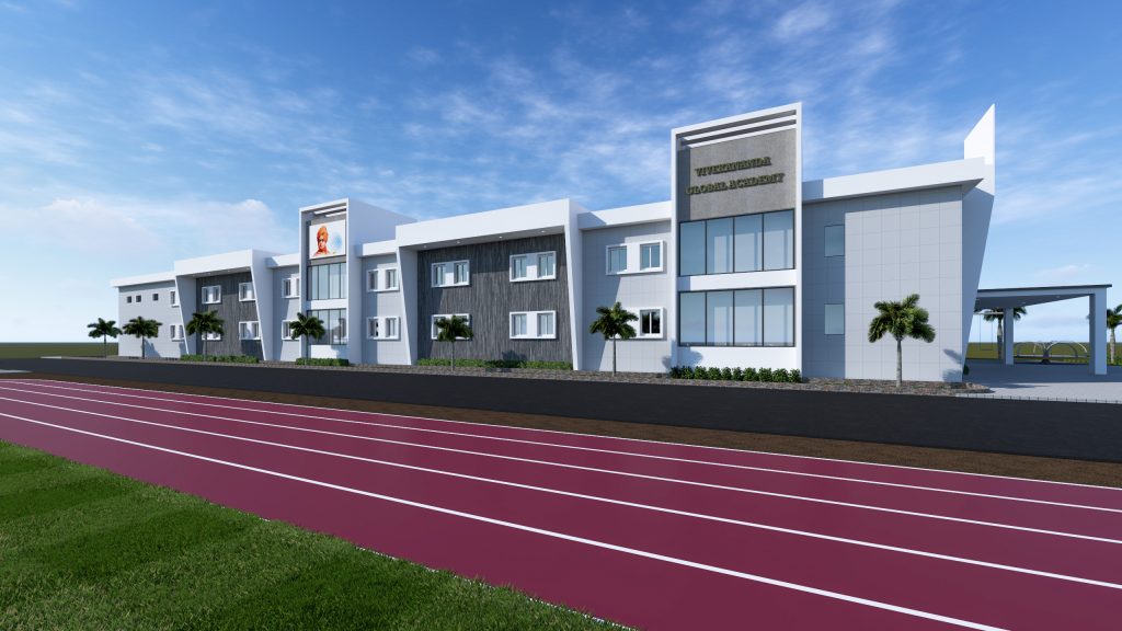 Vivekananda Global Academy School with play ground